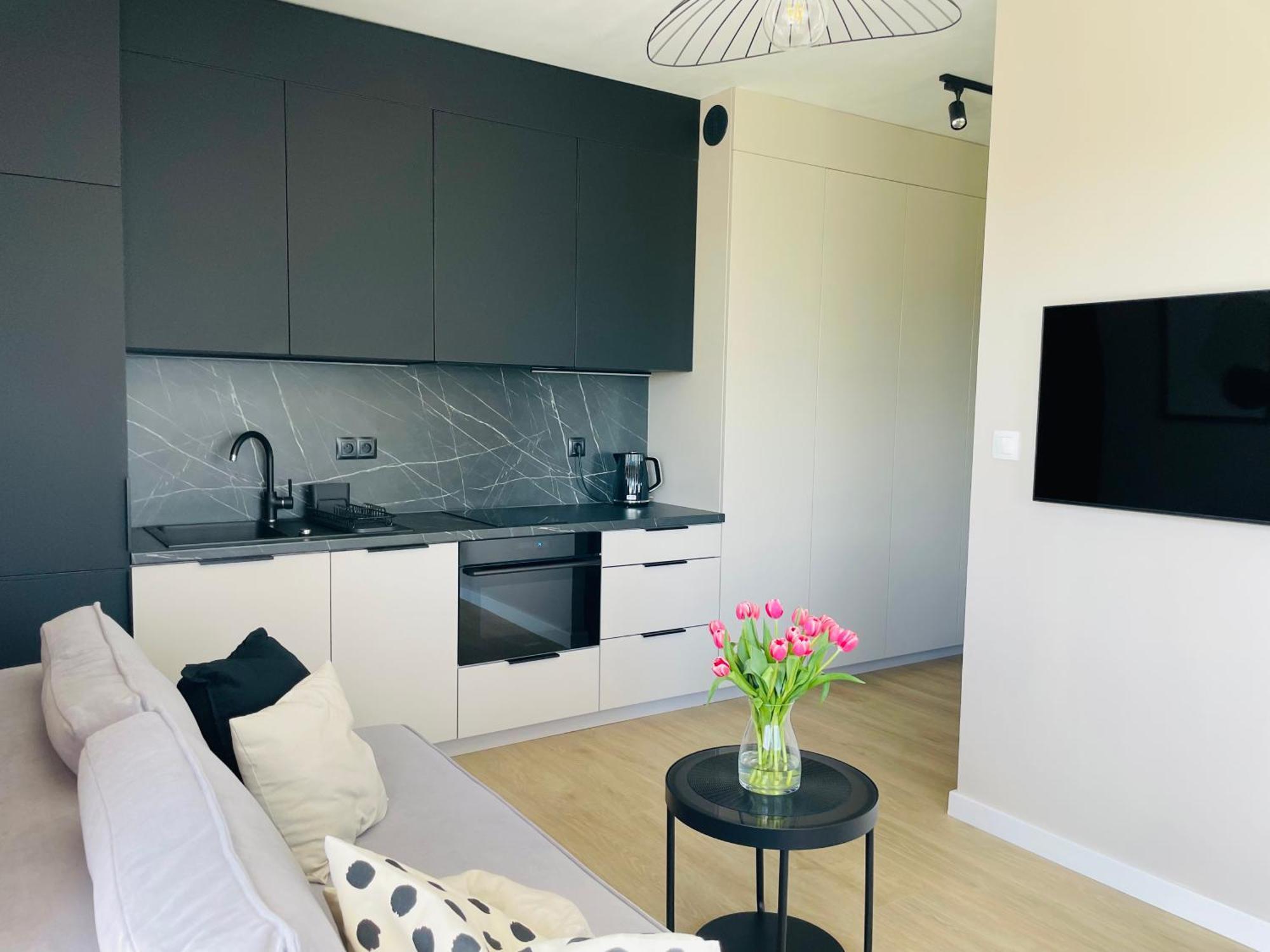 Apartament Black Sarbinowo Esterno foto
