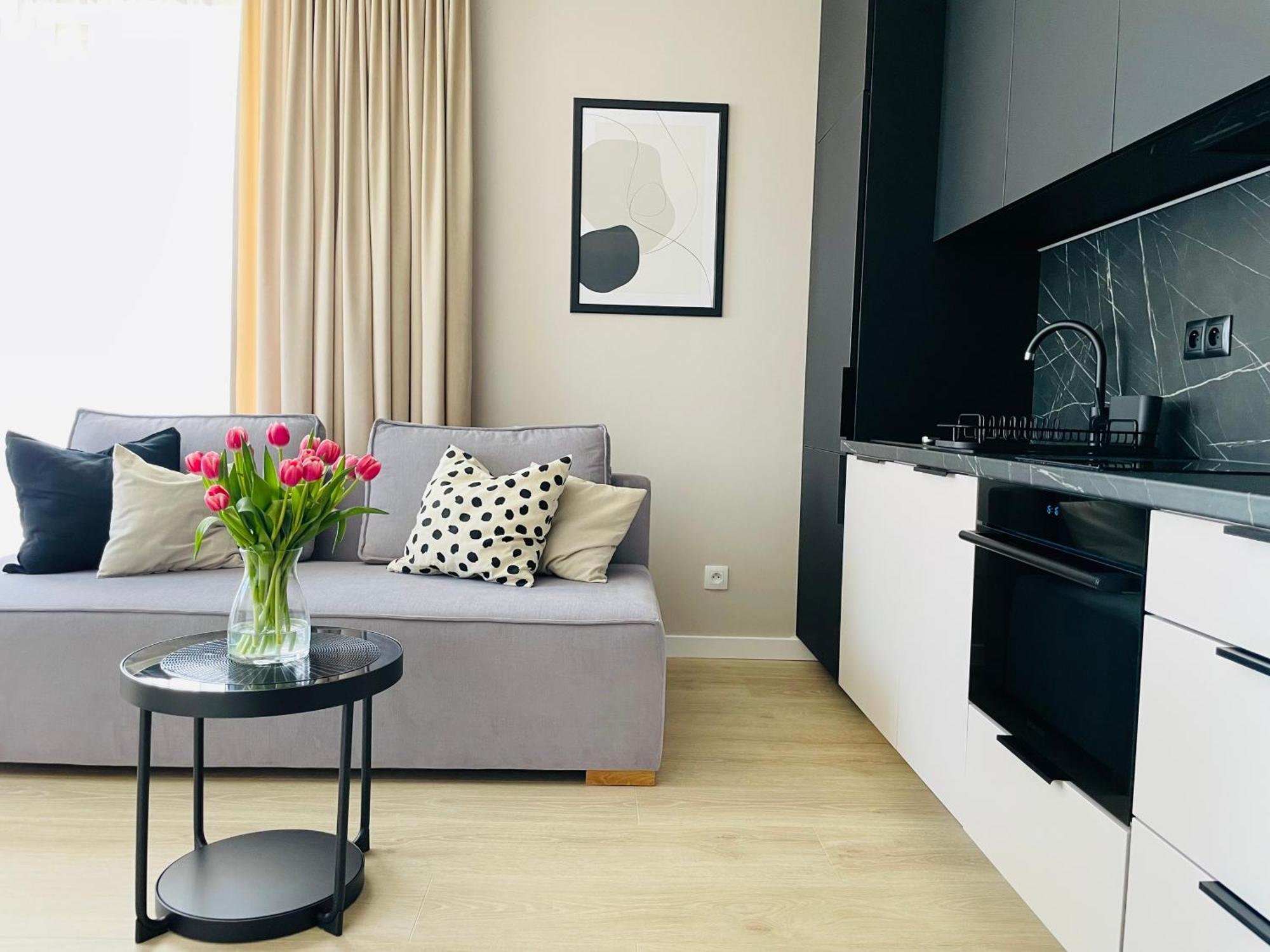Apartament Black Sarbinowo Esterno foto